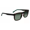 Lacoste L956S-230 Men's Sunglasses Havana Brown Rectangular Acetate 55mm