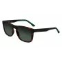 Lacoste L956S-230 Men's Sunglasses Havana Brown Rectangular Acetate 55mm