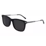 Lacoste L960S Men's Square Sunglasses - Black Frame Green Lens 56/18/140 mm UV400
