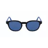 LACOSTE L968SX-002 Unisex Sunglasses Black Frame Grey Lens 51mm