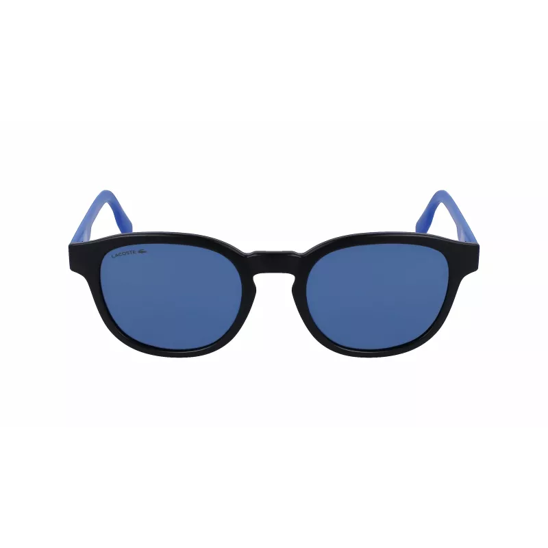 LACOSTE L968SX-002 Unisex Sunglasses Black Frame Grey Lens 51mm