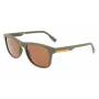 LACOSTE L969S-5420317 Unisex Rectangular Sunglasses - Black Frame Grey Lens 54/20/145 mm