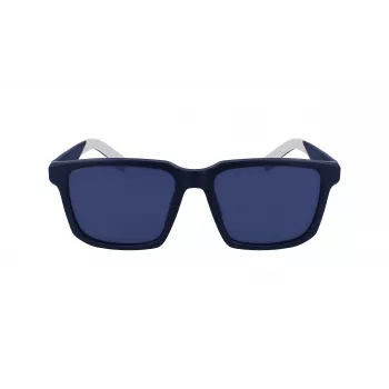 Lacoste L999S-401 Men's Sunglasses - Havana Acetate Frame, Blue Polycarbonate Lenses, UV400 Protection