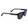 Lacoste Men's L988S-2 Rectangular Sunglasses - Black Frame Grey Lens 54mm