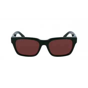 Lacoste Men's Rectangular Acetate Sunglasses L6007S5418318 54/18/145 mm Green