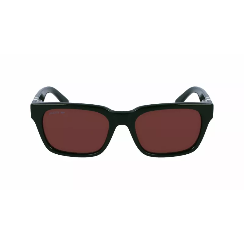 Lacoste Men's Rectangular Acetate Sunglasses L6007S5418318 54/18/145 mm Green