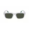 Lacoste Men's Rectangular Sunglasses L6004S-970 Black/Grey 55/19/145 mm