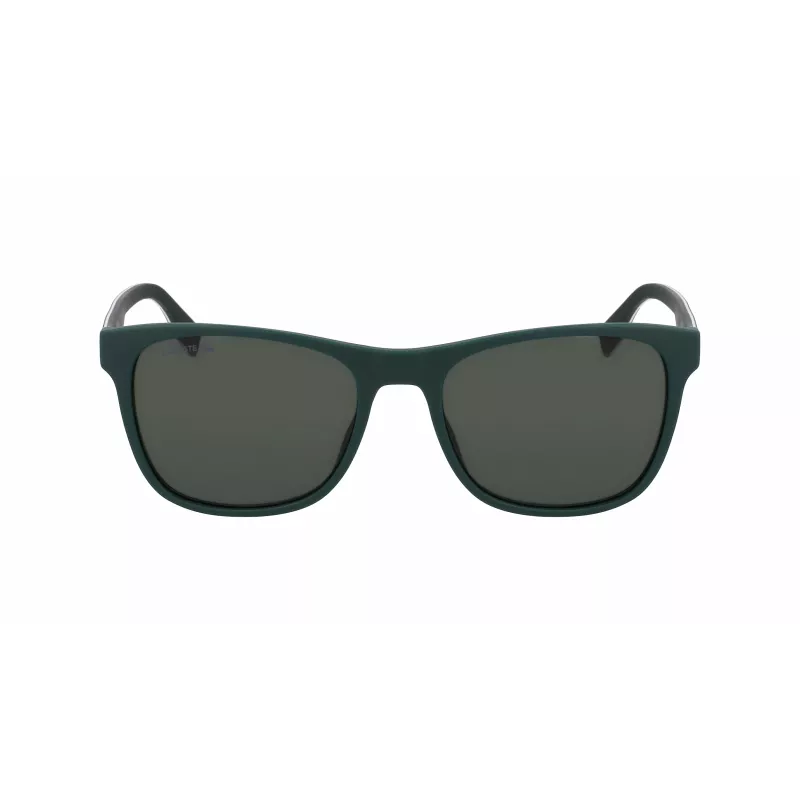 Lacoste Men's Rectangular Sunglasses L6031S-301 Havana Green 56/18/145 mm