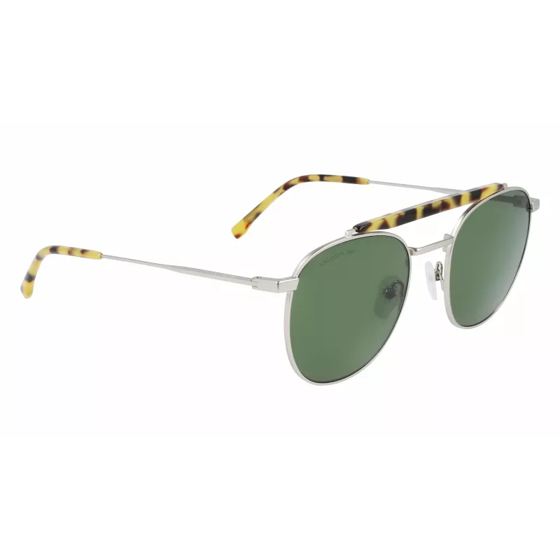 Lacoste Men's Sunglasses L241S-045 Dark Grey Rectangle Full Rim Acetate UV400