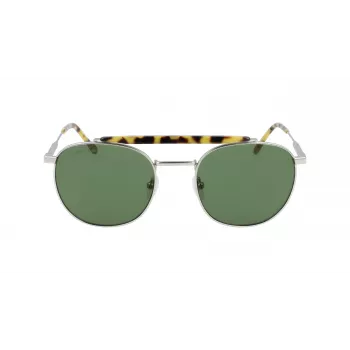 Lacoste Men's Sunglasses L241S-045 Dark Grey Rectangle Full Rim Acetate UV400