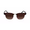 Lacoste Men's Sunglasses L266S-214 Havana Brown Rectangular Acetate UV400