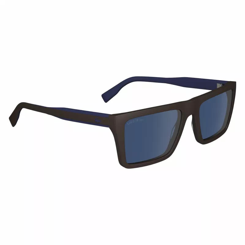 Lacoste Men's Sunglasses L6009S-210 Havana Brown Rectangle 56/19/145 mm