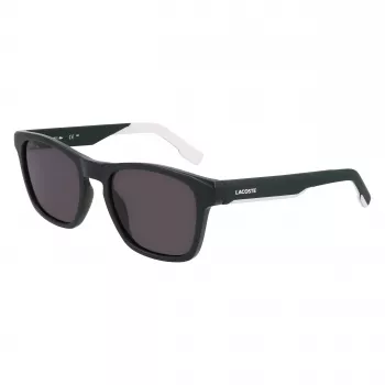 Lacoste Men's Sunglasses L6018S-301 Green Frame Grey Lens 53mm