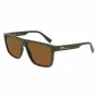 Lacoste Men's Sunglasses L6027S-275 Havana Acetate Rectangle 57mm