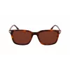 Lacoste Men's Sunglasses L6035S5318214 - Havana Acetate Frame, Brown Lenses, 53mm