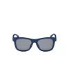 LACOSTE SUNGLASSES L3651SRG-400 Unisex Matte Blue Rectangle Full Rim 48/17/130 mm