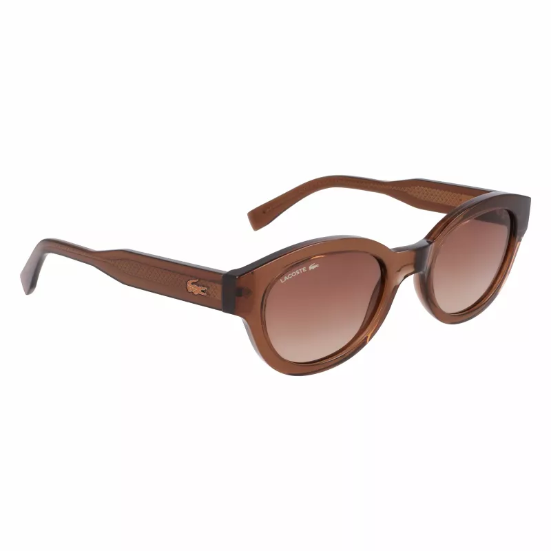 Lacoste Women's L6024S-210 Sunglasses Havana Brown 52mm