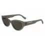Lacoste Women's Sunglasses L6013S5418210 Havana Acetate Square Frame Brown Gradient Lens 54mm