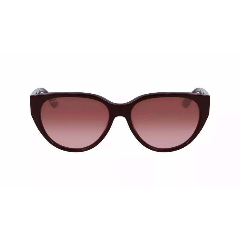 Lacoste Women's Sunglasses L985S-603 Burgundy Frame Grey Gradient Lens 59mm