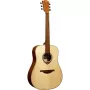 Lag GLA Tramontane 70 D Dreadnought Acoustic Guitar - Solid Spruce Top, Khaya Back & Sides, Branko Rosewood Fingerboard, Open Pore Satin Finish, Right-Handed