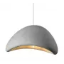 Lamp Pendant Ellama 30cm Black Metal E27 Industrial Ceiling Light