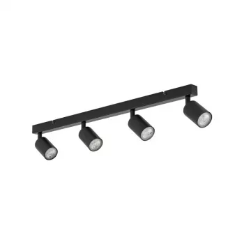Lamp Spot Light Top GU10 4x10W Black