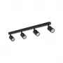 Lamp Spot Light Top GU10 4x10W Black