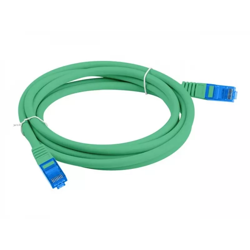 LANBERG Cat.6A FTP LSZH CCA Patch Cable 3m Green