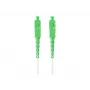 LANBERG FO-SASA-SS31-0150-WH 15m Single-Mode SC/APC to SC/APC Simplex Fiber Patch Cable, LSZH, G.657.B3, 3.0mm, White