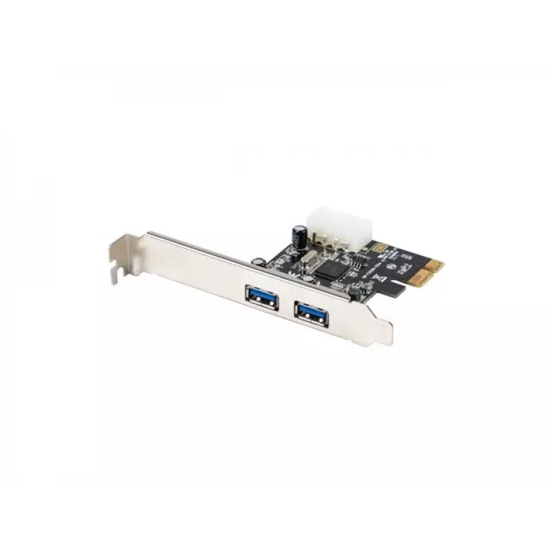 Lanberg PCE-US3-002 Internal USB 3.2 Gen 1 PCI Express Card with 2 External Ports and 1 Internal Header