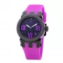 LANCASTER OLA0643BKVL Women's Quartz Analog Watch 38mm Black Leather Strap