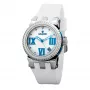 LANCASTER OLA0643SSBL Women's Quartz Analog Watch 38mm Stainless Steel Blue Dial