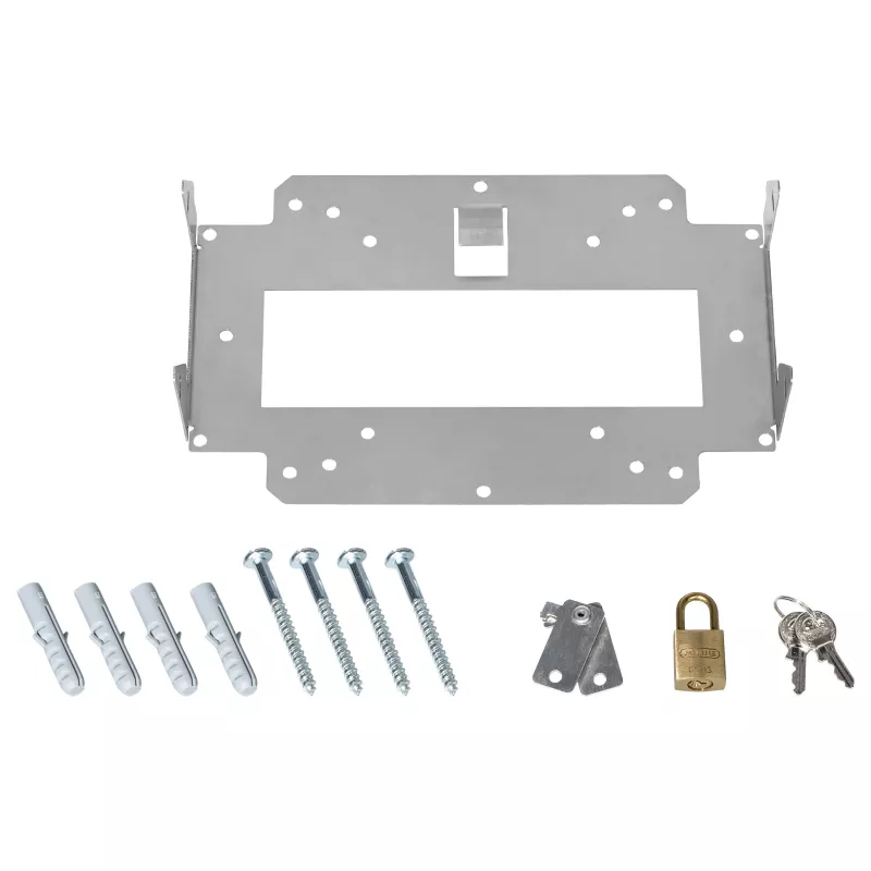 LANCOM Wall Mount + Lock (LN, Bulk 10) with Padlocks