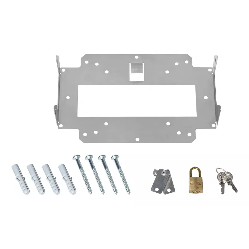 LANCOM Wall Mount + Lock (LN, Bulk 10) with Padlocks
