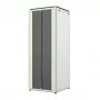 LANVIEW 19 inch 42U Server Rack Cabinet 800x800mm, Grey (RAL 7035), Glass Door
