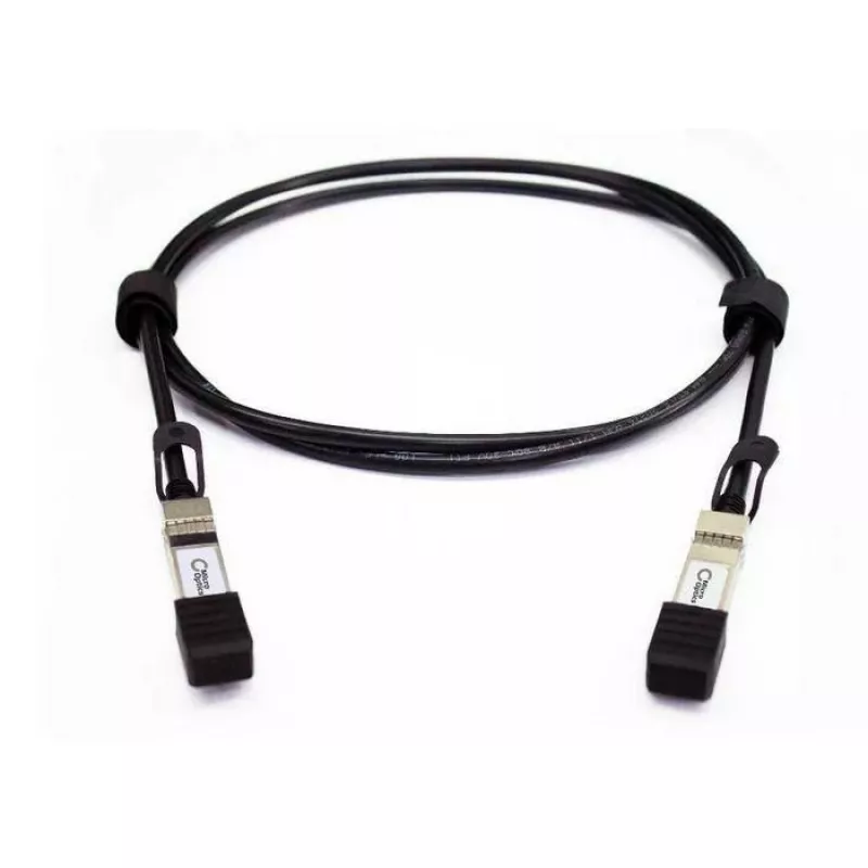 LANVIEW MO-SP10TW1 SFP+ to SFP+ Direct Attach Copper Cable, 10GbE, 1m Passive Twinax, Black (Allied Telesis SP10TW1 Compatible)