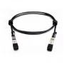LANVIEW MO-SP10TW1 SFP+ to SFP+ Direct Attach Copper Cable, 10GbE, 1m Passive Twinax, Black (Allied Telesis SP10TW1 Compatible)