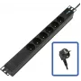 LANVIEW POWER STRIP 19 - 6 WAYS - 1U