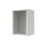 LANVIEW Quick Assembly Flat pack 19 6U Wall-Mount Cabinet, 19 Inch, 600x450x320 mm, Black (RWF16U45WH)