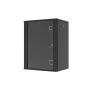 LANVIEW Quick Assembly Flat Pack 19 6U Wall Mount Network Cabinet - Black (RWF16U45BL)