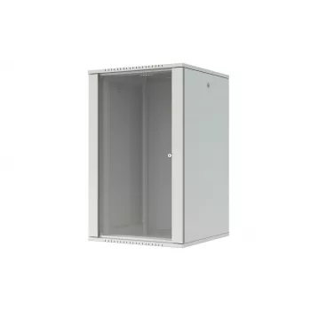 LANVIEW Quick Assembly Flat pack 19 6U Wall Mount Rack (Black)