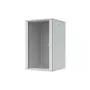 LANVIEW Quick Assembly Flat pack 19 6U Wall Mount Rack (Black)
