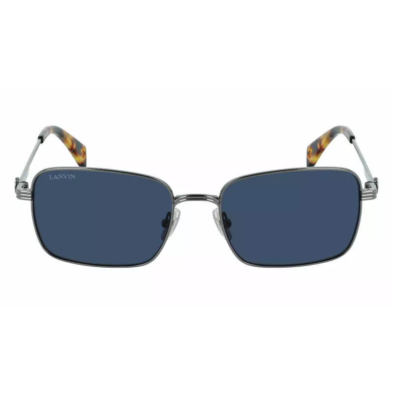 LANVIN LNV104S-050 Unisex Sunglasses - Black Acetate Frame, Grey CR-39 Lenses, 56/18/140 mm