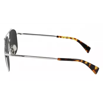 LANVIN LNV110S-045 Men's Square Sunglasses Black/Grey 60/14/145 mm