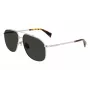 LANVIN LNV110S-045 Men's Square Sunglasses Black/Grey 60/14/145 mm