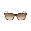 LANVIN LNV620S-213 Men's Square Acetate Sunglasses Havana Brown Gradient 52mm