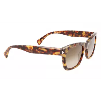LANVIN LNV620S-213 Men's Square Acetate Sunglasses Havana Brown Gradient 52mm