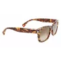 LANVIN LNV620S-213 Men's Square Acetate Sunglasses Havana Brown Gradient 52mm