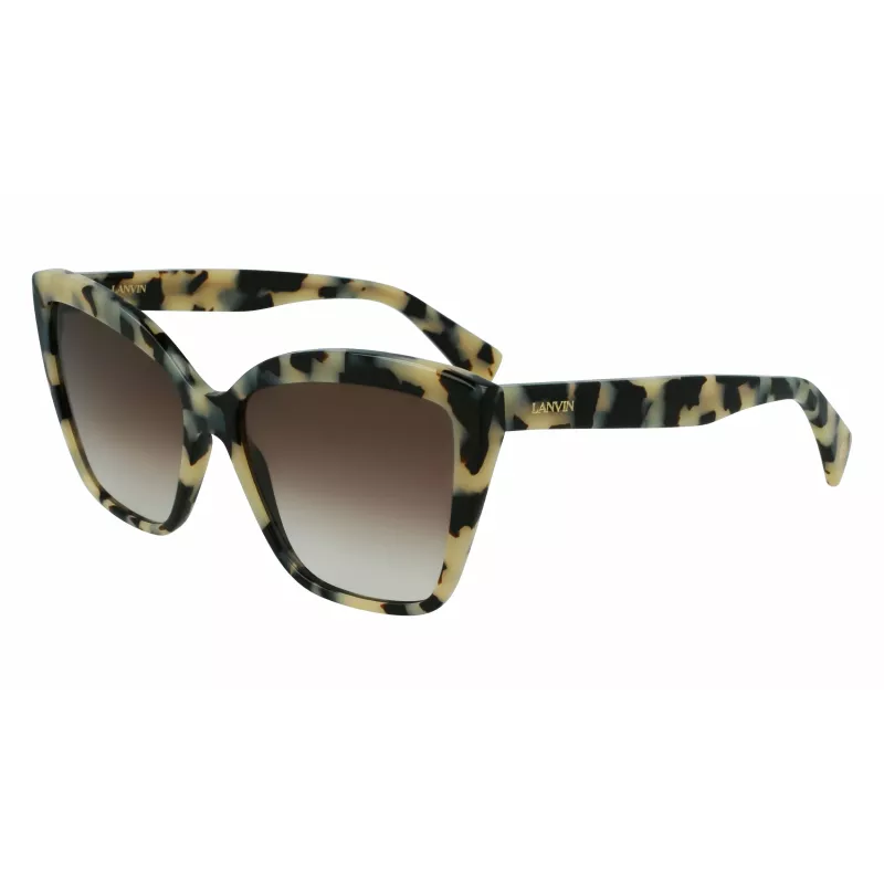 LANVIN Women's Butterfly Sunglasses LNV617S-272 Havana/Brown Gradient 59mm