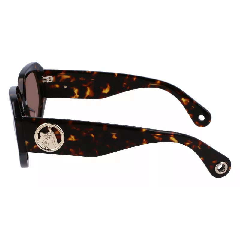 LANVIN Women's Sunglasses LNV647S-234 Brown Havana Acetate 53mm